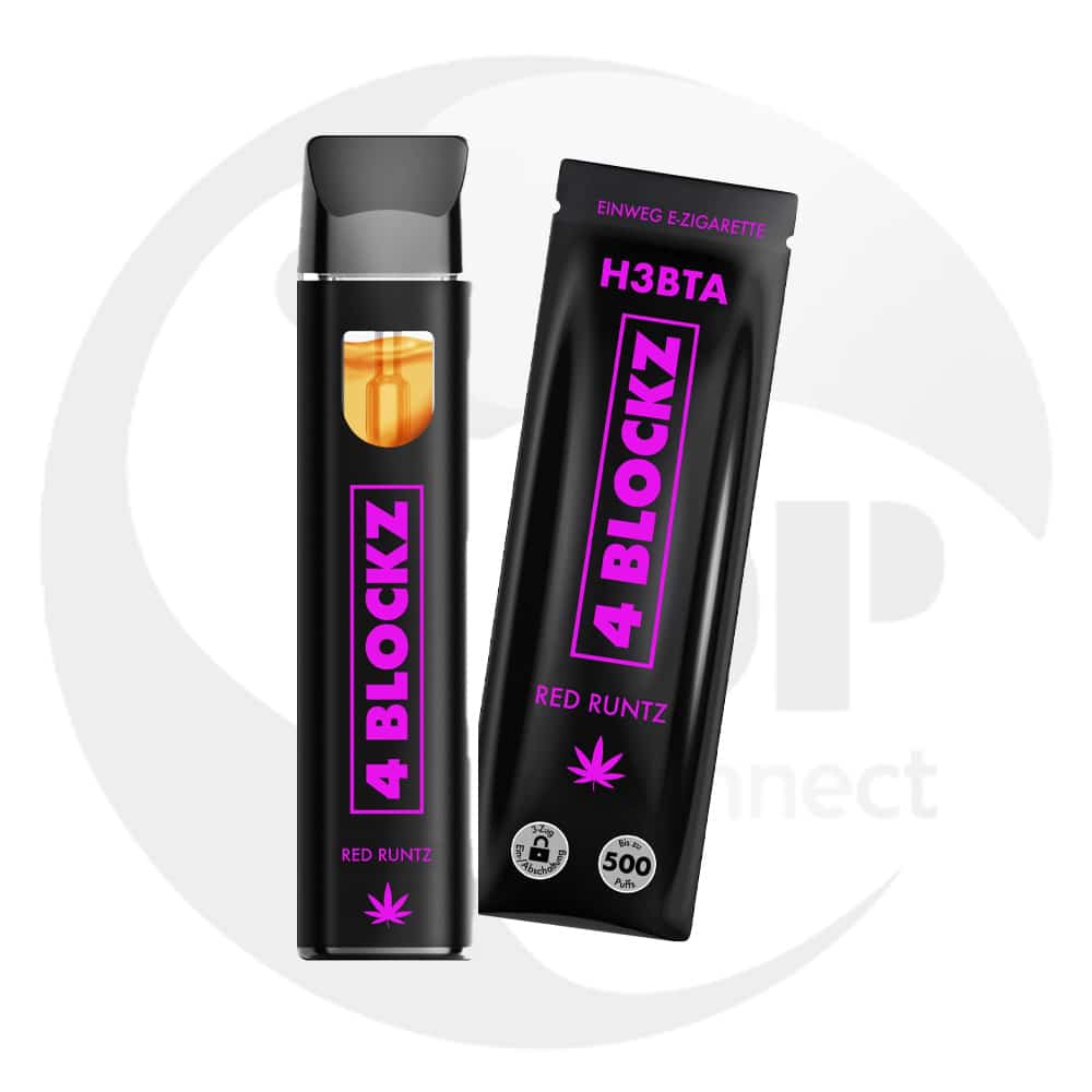 4 BLOCKZ H3BTA Vape - 1ml