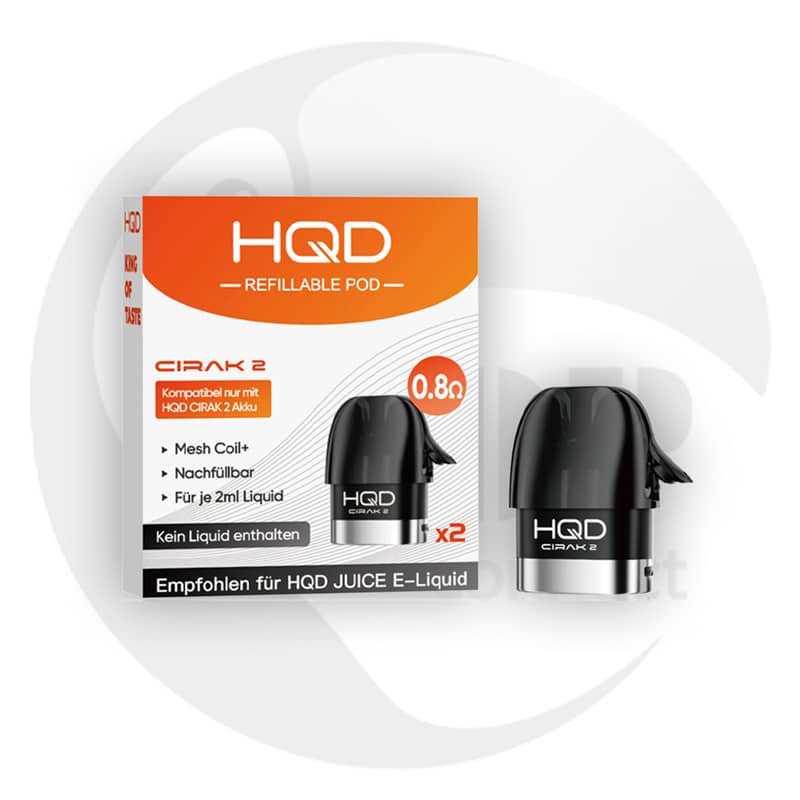 HQD - Refillable Pod (2 Stück)