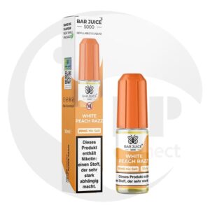 Bar Juice - Liquid - 20 mg/ml Nikotinsalz, White Peach Razz