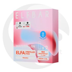 ELF BAR - ELFA Prefilled Pod (ohne Nikotin) - Watermelon