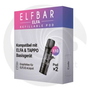 ELF BAR - ELFA Refill Pods (Leerpod) - Refillable Pods 1.1 Ohm (Elfa&Tappo)