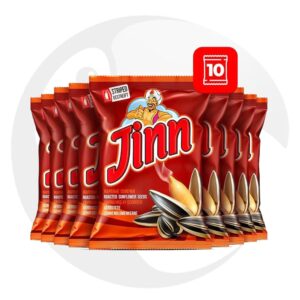JINN Sonnenblumenkerne - Geröstet 300g - 10er Pack