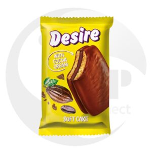 Soft Cake „Desire“ 50g (24er Pack) - Honeycake Cocoa Coated