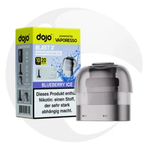DOJO Blast X Refill Container 20mg Blueberry Ice Nachfüllbehälter Großhandel