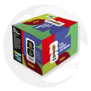 Panini FIFA WM 2026 Sticker Packung für Sammler mit offiziellen Fußball-Weltmeisterschafts-Motiven