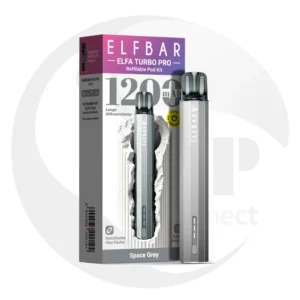 ELF BAR ELFA Turbo PRO Akkuträger in Space Grey - hochwertiger Vape Mod für Großhandel