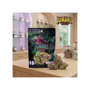 JUMANJI H3BTA Buds 1g Großhandel Verpackung Produktfoto
