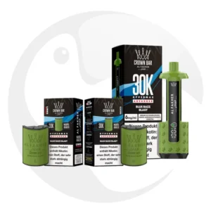 AL FAKHER Hypermax Advanced 30K SET Blue Razz Blast Einweg E-Zigarette Vape Großhandel