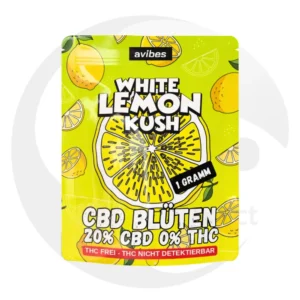 avibes CBD Blüten White Lemon Kush 20% CBD kaufen - Premium Hanfblüten THC-frei