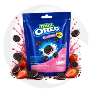 OREO Minis Strawberry 58,4g Packung - Shisha Tabak Großhandel