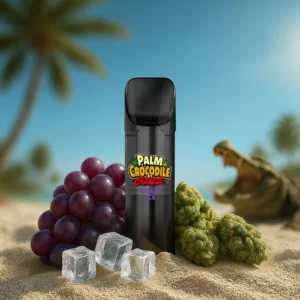 PALM CROCODILE H3BTA Pods 2ml Grape Ice Vape Liquid - Großhandel Shisha Zubehör