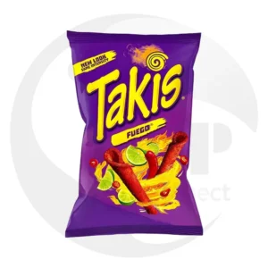 Takis Fuego 100g Packung - würzige Mais-Snacks mit intensivem Chili-Geschmack im Großhandel