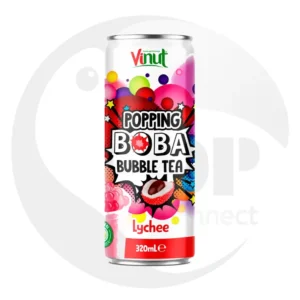 Vinut Bubble Tea Lychee 320ml Dose Großhandel Shisha Vape Getränk